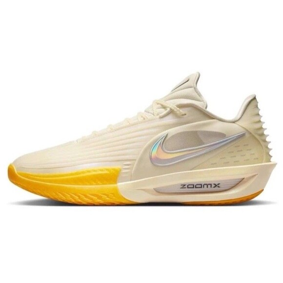 JuJu Watkins Gifts USC Teammates Her New Nike GT Cut 3 Turbo PE Nike GT Cut 3 Turbo Juju Watkins White USC Basketball Shoes II3704-100 Size 8